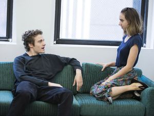 Ben Rosenfield and Zoe Kazan @ BroadwayWorld Ben Rosenfield and Zoe Kazan Photo